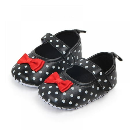 

TINKER Polka Dot Mary Jane Shoes 0-12 Month