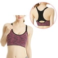 thumbnail image 2 of DAFEI Y Back Sports Bras for Women,Padded Racerback Medium Impact Thin Strap Workout Yoga Top for Running, 2 of 4