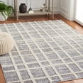 thumbnail image 2 of SAFAVIEH Martha Stewart Lucia Shag Area Rug, Dark Grey/Ivory, 9' x 12', 2 of 8