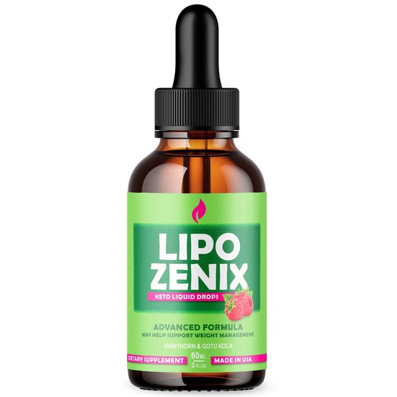 Lipo Zenix Advanced Formula Drops Supporting Your Active Lifesyle Naturally LipoZenix 30 Servings