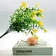 thumbnail image 3 of Flores artificiales Cateissary Loto rojo 2 piezas, 3 of 6