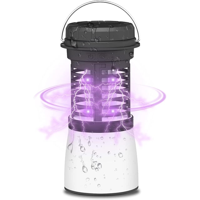 3 in 1 Camping Lantern Flashlight, Indoor & Outdoor Waterproof Rechargeable Portable Foldable Compact Camping Accessories