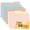 Morandi Colors, variant on ViVin File Folder with 1/3 Cut Tabs, Fits Letter Size, 36 Pack, for School and Office(6 Bright Multicolored)