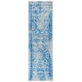 thumbnail image 3 of SAFAVIEH Adirondack Wyatt Traditional Distressed Runner Rug, Grey/Blue, 2'6" x 20' - Transitional Modern Design, Grey & Blue, Ideal for Living Room, Bedroom, Dining Space, Entryway, Hallway, Kitchen, 3 of 10