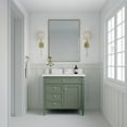 thumbnail image 5 of James Martin Vanities 36" Single Vanity, Urban Gray w/ Single Hole 3 CM White Zeus Quartz Top, 5 of 7
