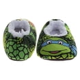 thumbnail image 4 of Nickelodeon Ninja Turtles Slippers for Kids, Ninja Turtles Design Soft Cozy Indoor Comfort (Toddler Little Kid), Green, Size: 5-6, 4 of 5