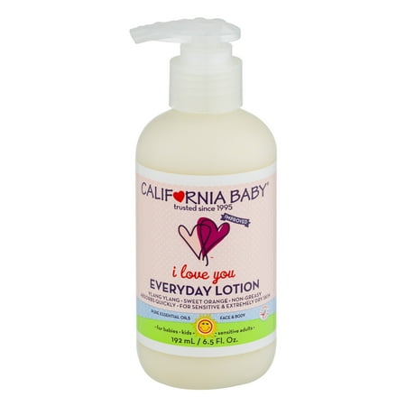 California Baby I Love You Everday Lotion, 6.5 FL OZ