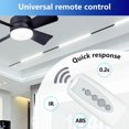 thumbnail image 3 of AWO Replacement Remote Control Compatible with Bell+Howell Socket Breeze Ceiling Fan Light, 3 of 7