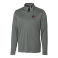 thumbnail image 2 of Men's Cutter & Buck  Steel Jacksonville Jumbo Shrimp  Clique Spin Eco Performance Half-Zip Pullover, 2 of 3