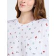 thumbnail image 4 of Joyspun Women's Dreamy Soft Collection Short Sleeve Sleepshirt, Sizes S/M-2X/3X, 4 of 4