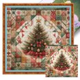 thumbnail image 1 of Hilo Algodón Ecológico Bordado 11CT Punto Cruz Navidad 40x40cm, 1 of 9