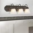 thumbnail image 4 of Yosemite Home Decor 4993-3DB 24-Inch 3-Light Bathroom Vanity, Dark Brown, 4 of 8