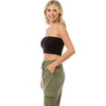 thumbnail image 6 of MixMatchy Women's All Day Crochet Knit Crop Tube Top, 6 of 7