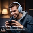 thumbnail image 3 of Auriculares Bluetooth 5.4 TOZO HA1 ENC Call 70H Playback Blue, 3 of 9