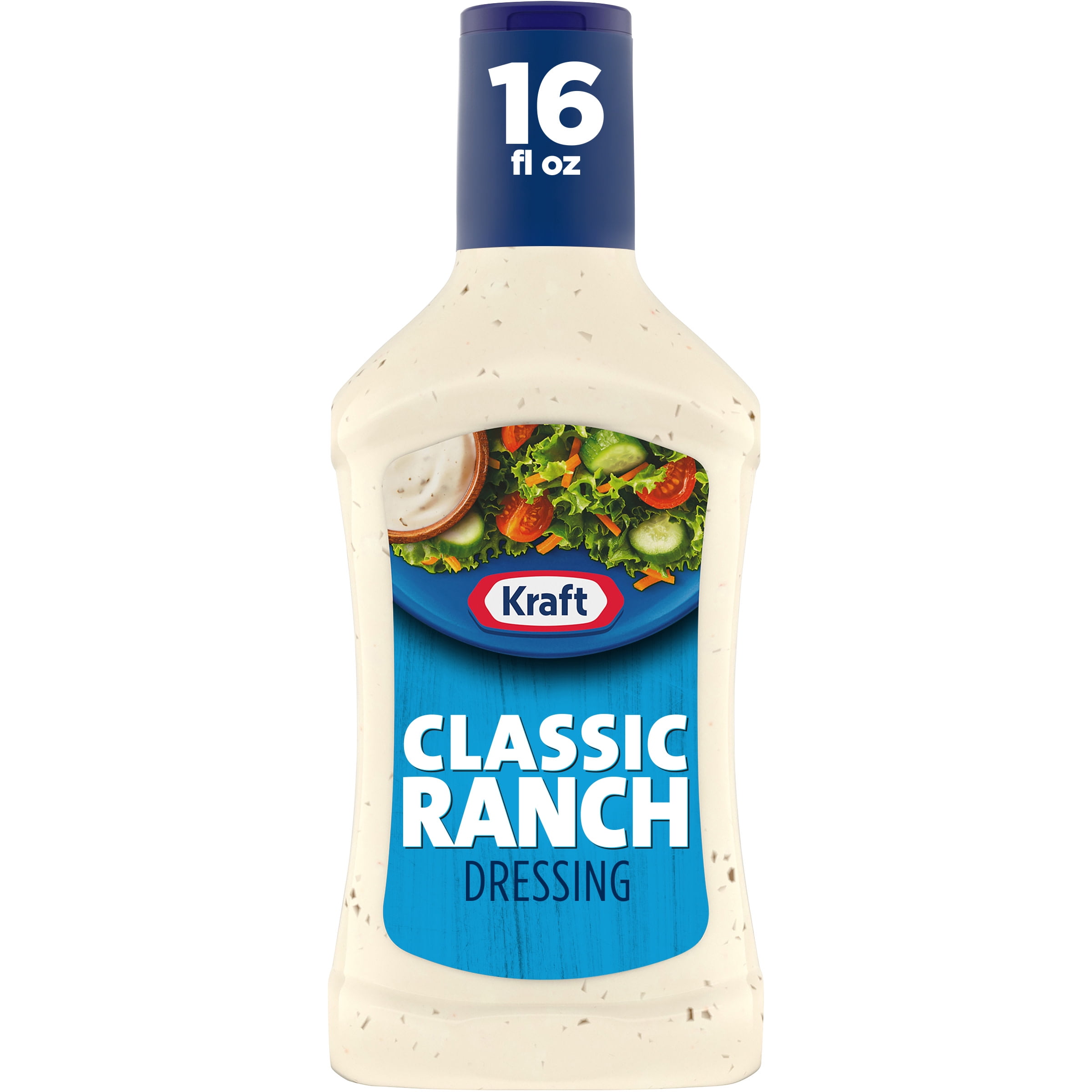 3 G Scol Xxx V - Kraft Classic Ranch Fat Free Salad Dressing, 16 fl oz Bottle - Walmart.com