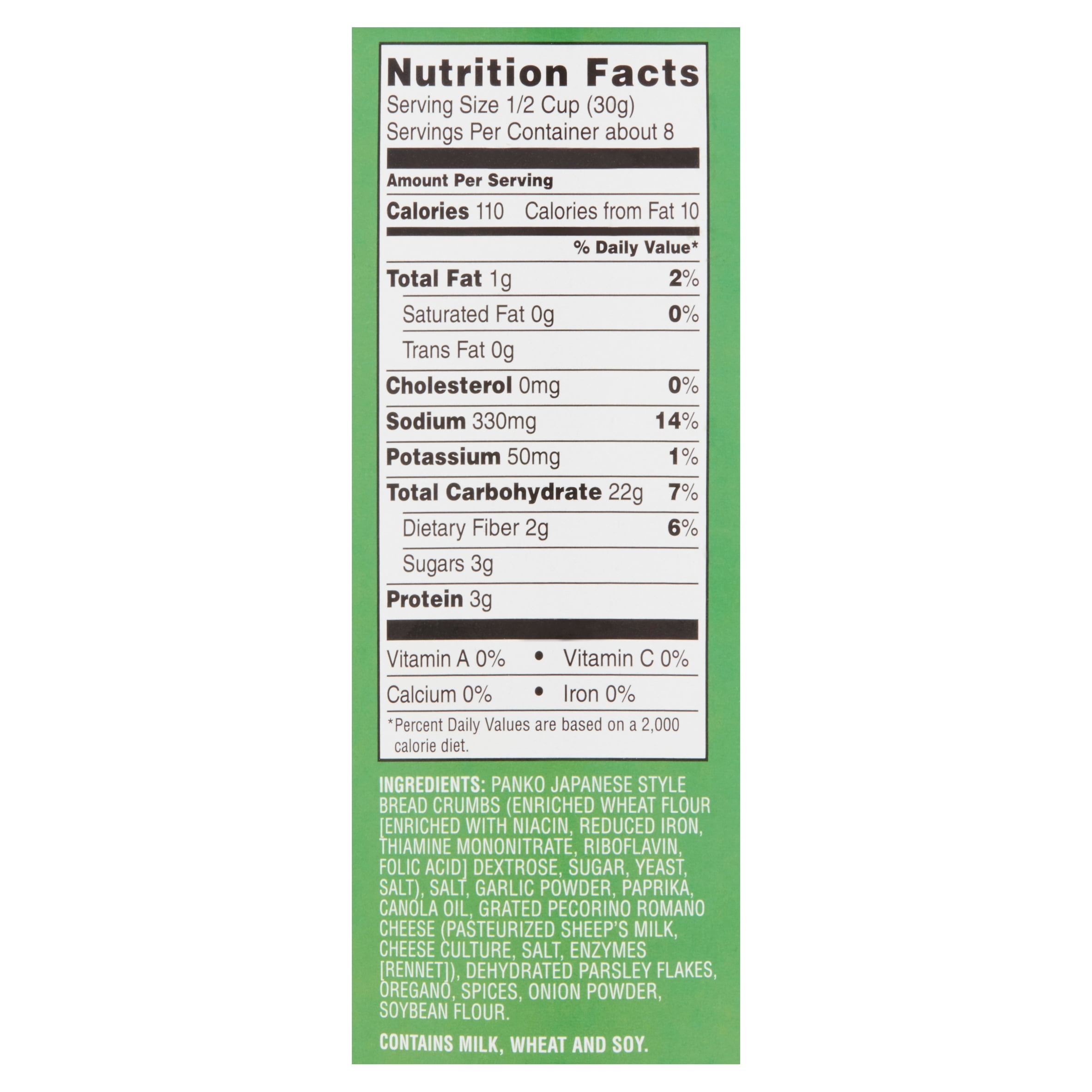How Many Carbs In A Cup Of Panko Bread Crumbs - Bread Poster