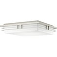 thumbnail image 4 of Progress Lighting Helm Collection 3-Light LED Flush Mount in Brushed Nickel with Acrylic Diffuser, 4 of 5