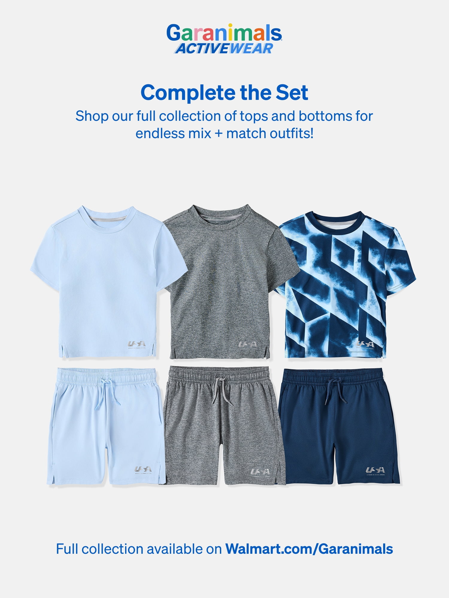 Garanimals Activewear Toddler Boy Athletic Shorts, 3-Pack, Sizes 2T–6T