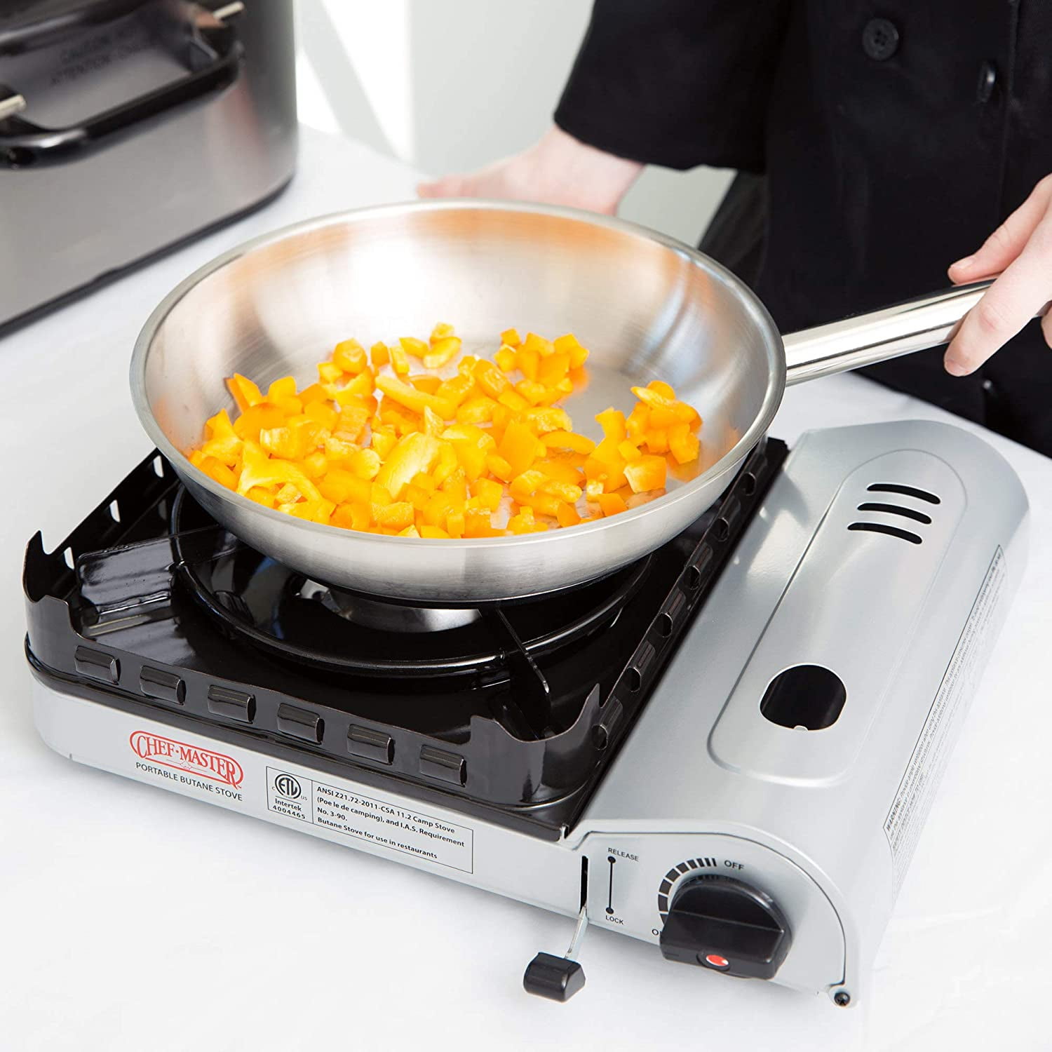 Chef-Master Chef-Master Butane Stove, Portable, For Indoor Use In
