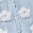 thumbnail image 5 of Plus Size Lightweight Girls Cardigan Button Down Long Sleeve Chunky Knit Sweater Fall Cute Outerwear Coat, 5 of 9
