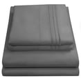 thumbnail image 1 of Sábanas Sweet Home Collection King Size, color gris 1800TC, 1 of 6