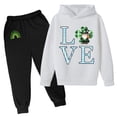thumbnail image 3 of Xmyrz St Patricks Day Toddler Boy Outfits Set Pants Set Soft Cartoon Sweatshirt Sweatpants Long Sleeve Girls Sweatsuit Clothes Sets Clothing Suits, 3 of 5