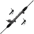 thumbnail image 3 of Detroit Axle - Rack and Pinion Kit for Buick Century LaCrosse Regal Chevy Impala Monte Carlo Grand Prix, 1 Power Steering Rack & Pinion Assembly 2 Front Outer Tie Rod Ends Replacement, 3 of 4