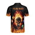 thumbnail image 3 of Personalized Billard With Passion Skull Love Billard Men's Polo Shirt S-5XL, 3 of 5