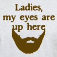 thumbnail image 3 of CafePress - Ladies Eyes Up Here Light T Shirt - Men's Classic Graphic T-Shirt, 3 of 4