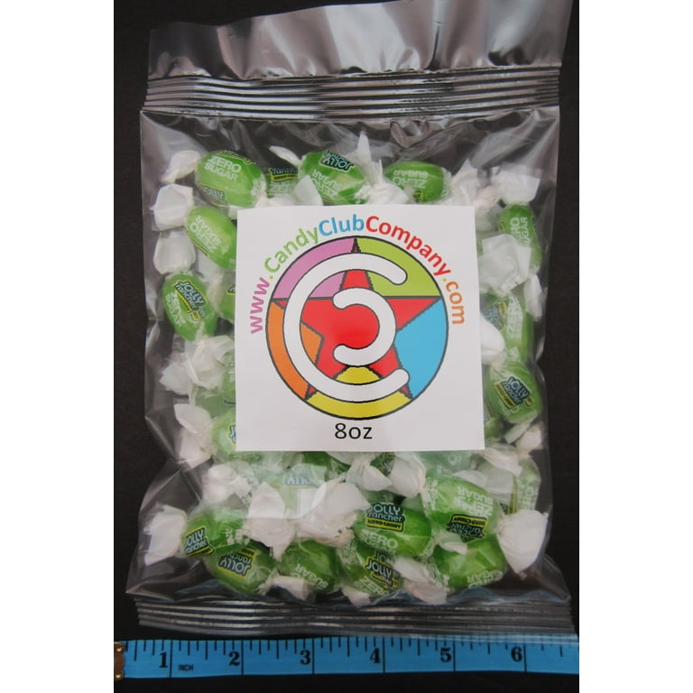 Jolly Rancher ZERO SUGAR FREE Green Apple 8oz Candy Candies Half