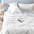 thumbnail image 4 of Coma Inducer Whiteout Chunky Bunny - ® Comforter Set - USA Lightweight Filled - Frosted Chocolate Twin XL, 4 of 4