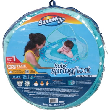 SwimWays Baby Spring Float Sun Canopy, Green - Walmart.com