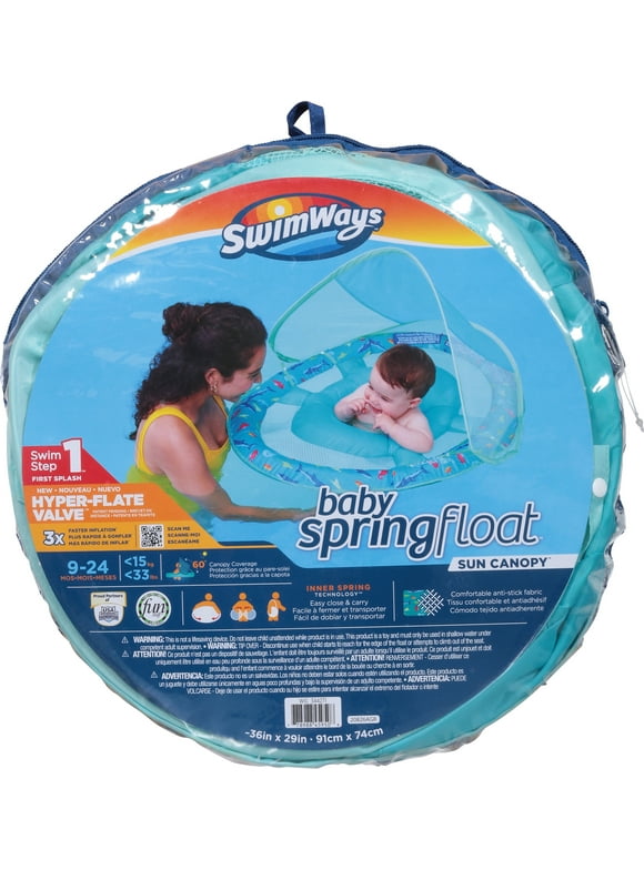 Swimways Baby Spring Float Sun Canopy, Gender Neut