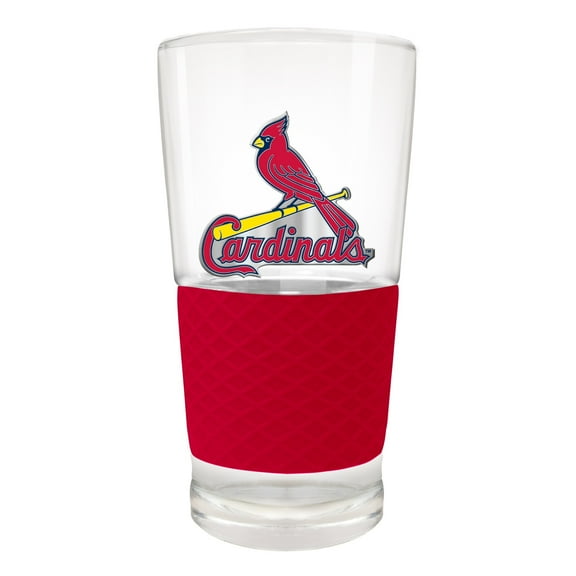 St. Louis Cardinals 22oz. Pilsner Glass with Silicone Grip