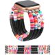 thumbnail image 1 of wonima44 Heishi Beaded Bracelet Compatible with Apple Watch Band Women Kids Girl Cute Elastic Clay Preppy Stack Strap for iWatch 42/44/45/46/49mm Series 11 10 9 8 7 6 5 4 SE/Ultra 3 2 1, Black LOVE/S, 1 of 1