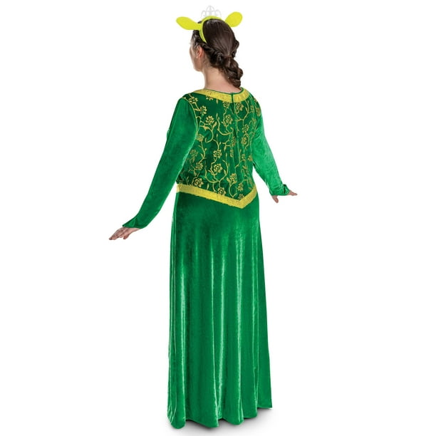 Deluxe Shrek Fiona Women's Costume Dress | Shrek Costumes | Adult | Womens | L | Green | Disguise Limited