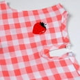 thumbnail image 3 of Girls Dresses Summer Sleeveless Sundress Strawberry Prints Ruffles Dress Casual Dress Clothes Flower Girl Dress,Size 1 Years-2 Years, 3 of 7