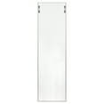 Mainstays OverTheDoor Mirror with hardware, 14.25IN X 50.25IN, Black