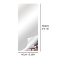 thumbnail image 2 of Hojas de espejo flexibles, azulejos de espejo autoadhesivos sin vidrio, pegatinas de pared de espejo diy para decoración de pared del hogar (xiatian), 2 of 5