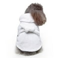 thumbnail image 6 of Dog Cat Bathrobe Pet Clothes Hotel Bath Towel Pet Bathrobe Nightgown Pajamas Dog Sweater, 6 of 9