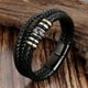 thumbnail image 5 of Pulsera trenzada de cuero MUJER MULTI-CAPA HOMBRES BANGLE MANERA DE HORADA JOYERA DE HERRAMIENTAS ARTESA ACCESORIOS ACCESORIOS REGALOS DE CUMPLEAÑOS Noticed AP009050-00, 5 of 7