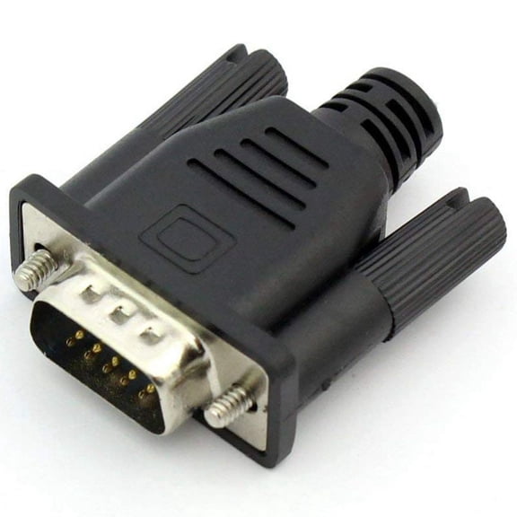 VGA Virtual Display Adapter Male Dummy Plug EDID Lock Plate