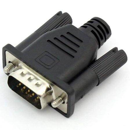 VGA Virtual Display Adapter Male Dummy Plug EDID Lock Plate