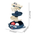 thumbnail image 2 of Pista de tiro, música para niños, tobogán para bebés, bola rodante, sonido y luz, inducción, mano deslizante, pelota de juguete Wmkox8yii HAHFKSH250, 2 of 2