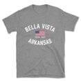 thumbnail image 1 of Bella Vista Arkansas Patriot Men's Cotton T-Shirt, 1 of 1