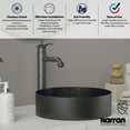 thumbnail image 6 of Karran Usa Kbf472 Vineyard 1.2 GPM Vessel Single Hole Bathroom Faucet - Stainless Steel, 6 of 7