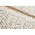 thumbnail image 3 of Loloi PLL0192 Ivory / Rustic Brown 22'' x 22'' Decorative Pillow, 3 of 3