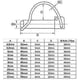 thumbnail image 2 of Pack of 10 folding pins 6 mm x 45 mm for tubes 40 mm [Pack of 10], 2 of 4