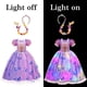 thumbnail image 5 of Vestido de Princesa Meland con Luces para Niñas de 3 a 10 Años con Accesorios, 5 of 8