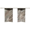 thumbnail image 3 of Meridian Furniture Verona Brown Dining Table, 3 of 28